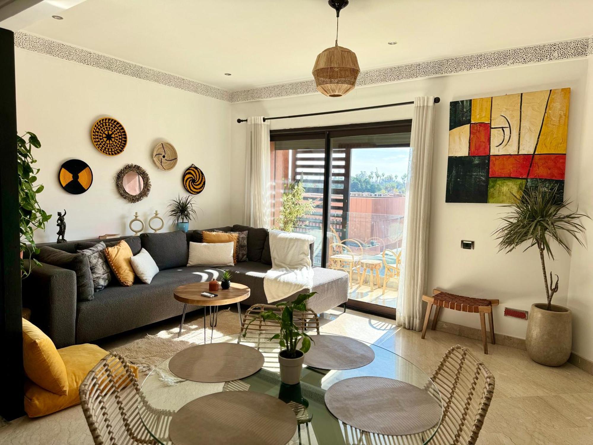 Zara Apartments Marrakech Marrakesh Buitenkant foto